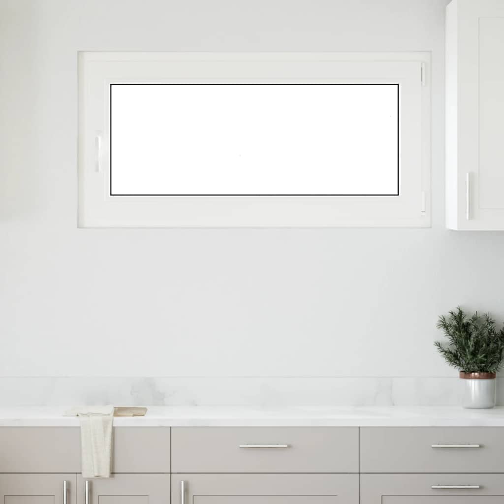 vidaXL Kellerfenster RISOR 120x60 cm Dreh Kipp DIN Rechts Weiß