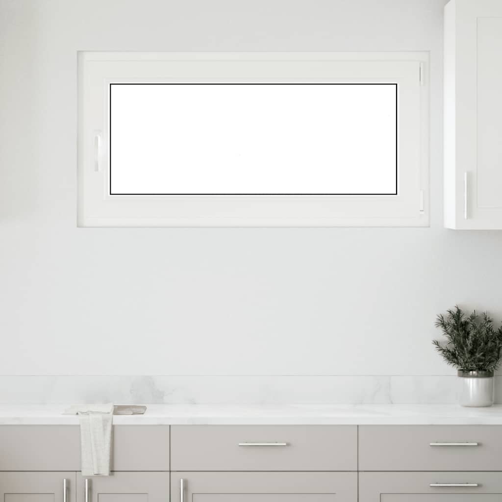 vidaXL Kellerfenster RISOR 120x60 cm Dreh Kipp DIN Rechts Weiß