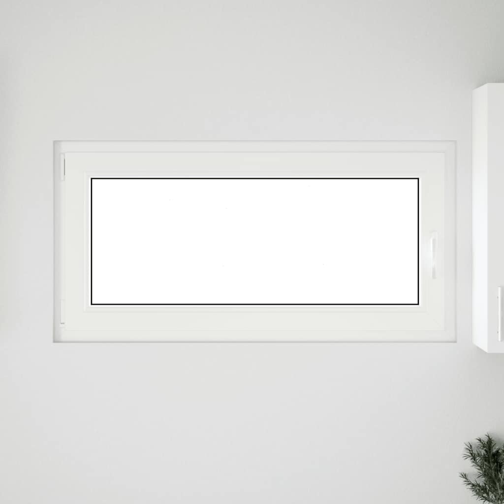 vidaXL Kelderraam RISOR 120x60 cm draaikiep-draai DIN links wit afbeelding