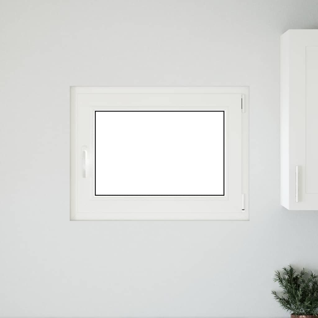 vidaXL Kelderraam "RISOR" 80x60 cm draai- en kiephoek DIN rechts wit afbeelding