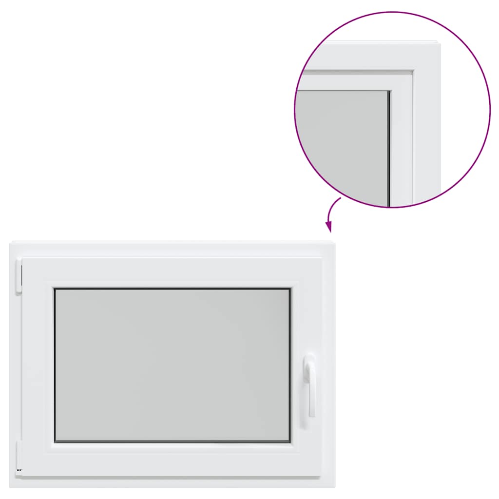 vidaXL Okno do sklepa 