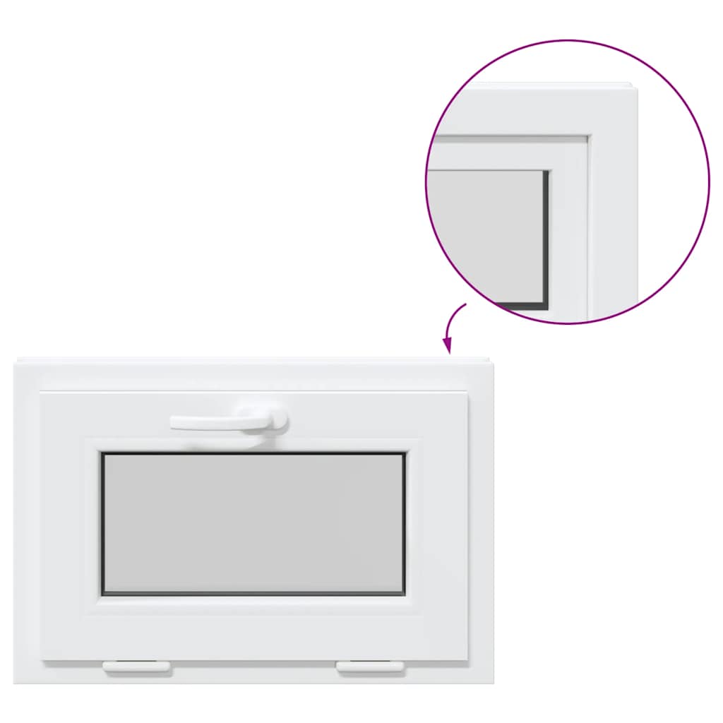 vidaXL Sklepní okno 