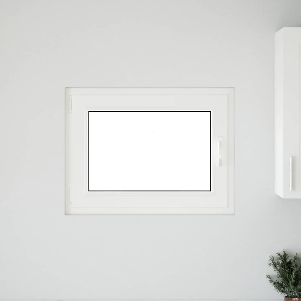 vidaXL alagsori ablak RISOR 80x70 cm billenő-forgatható DIN bal
