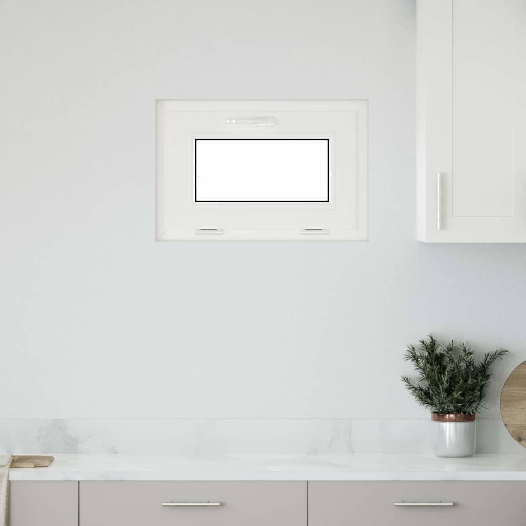 vidaXL Kellerfenster RISOR 60x40 cm Kipp 2-fach Verglasung Anthrazit