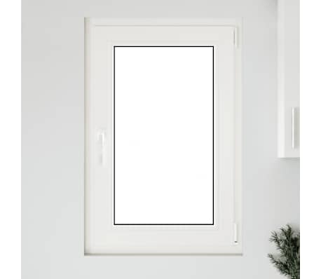 vidaXL Basement Window "RISOR" 60x80 cm Tilt&Turn DIN Left Anthracite