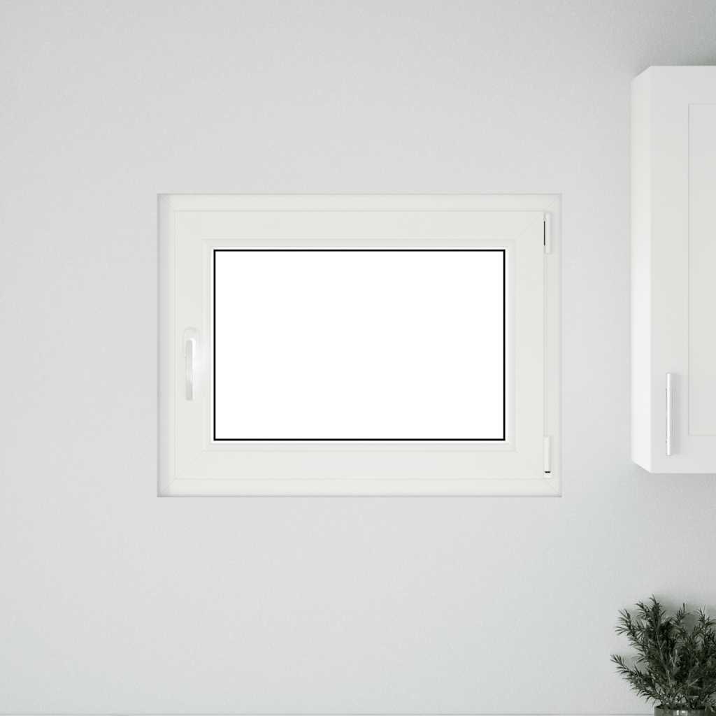 vidaXL alagsori ablak RISOR 80x60 cm billenő és forgatható DIN jobb