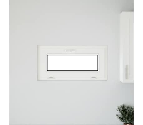 vidaXL Janela de por&atilde;o RISOR 80x40 cm basculante 3 vidros antracite