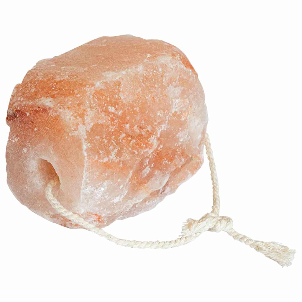 Suolalohkot 4 kpl naruilla kotieläimille 10 kg Vaaleanpunainen