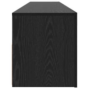 TV stolek s LED černý dub 120 x 35 x 40 cm kompozitní dřevo - obrázek 8