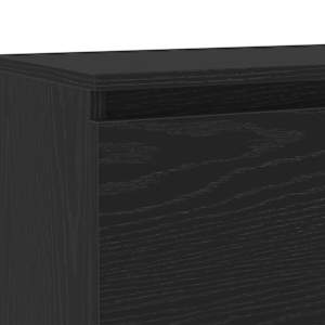TV stolek s LED černý dub 120 x 30 x 36 cm kompozitní dřevo - obrázek 12