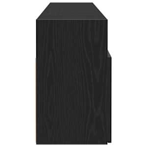 TV stolek s LED černý dub 120 x 30 x 50 cm kompozitní dřevo - obrázek 8