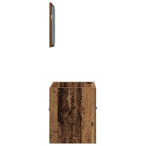 2dílná koupelnová sestava old wood kompozitní dřevo - obrázek 7