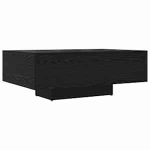 vidaXL Kohvilaud Must tamm 85 x 55 x 31 cm