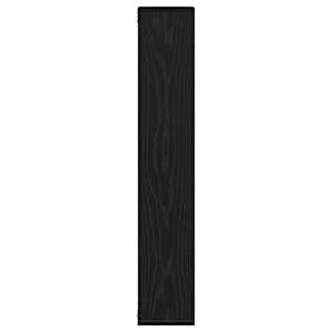 Nástěnná police černý dub 36 x 16 x 90 cm, konstrukční dřevo - obrázek 6