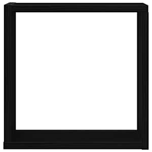 Nástěnné police kostky 2 ks černý dub 30x15x30 cm kompozit - obrázek 6