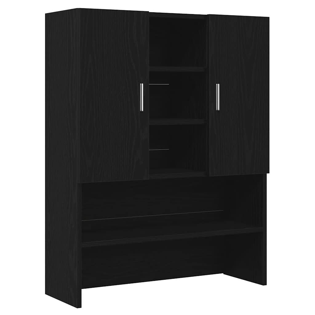 vidaXL Skříňka na pračku černý dub 70,5x25,5x90 cm