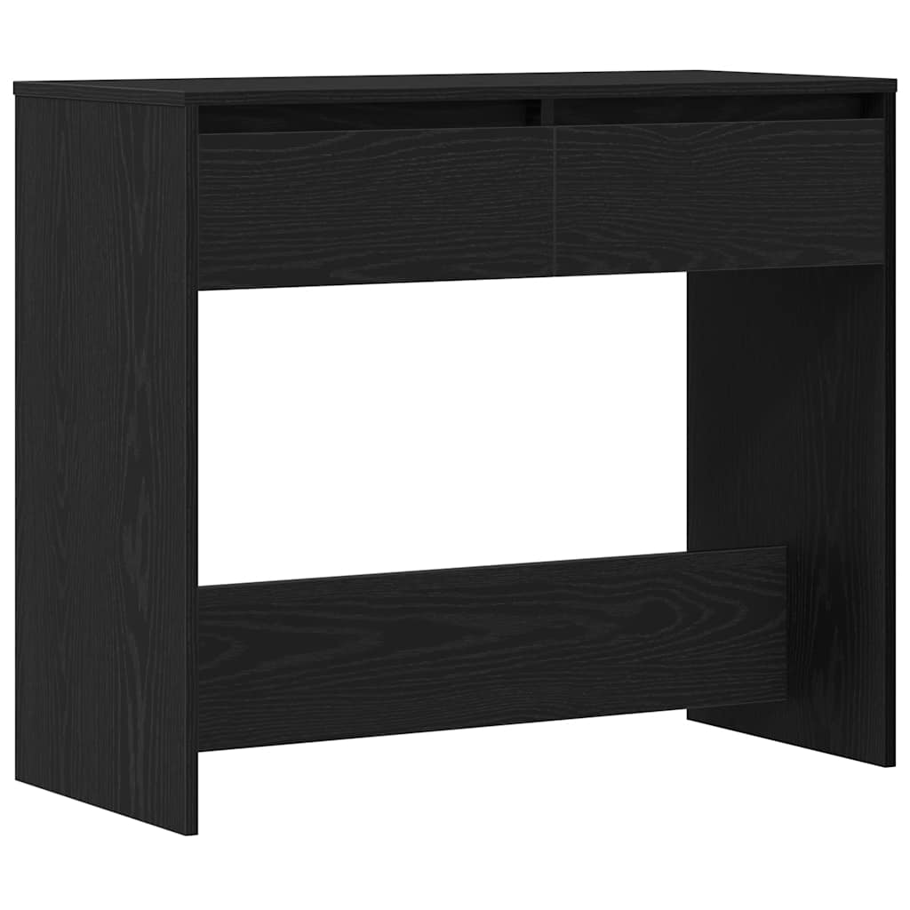 vidaXL Konzolový stůl Black Oak 89x41x76,5 cm Dřevěné konstrukce