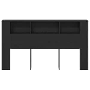 Čelo postele se skříňkou s čelo Černý dub 180 x 18,5 x 102,5 cm - obrázek 6