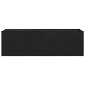 Televizní skříň 2 pcs Černá 100 x 30 x 30 cm kompozitní dřevo - obrázek 7