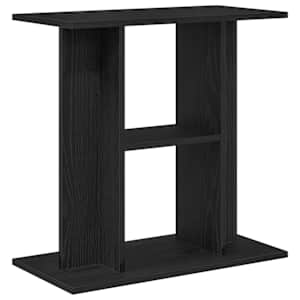 vidaXL akvaariumialus must tamm 60 x 30 x 60 cm t&ouml;&ouml;deldud puit