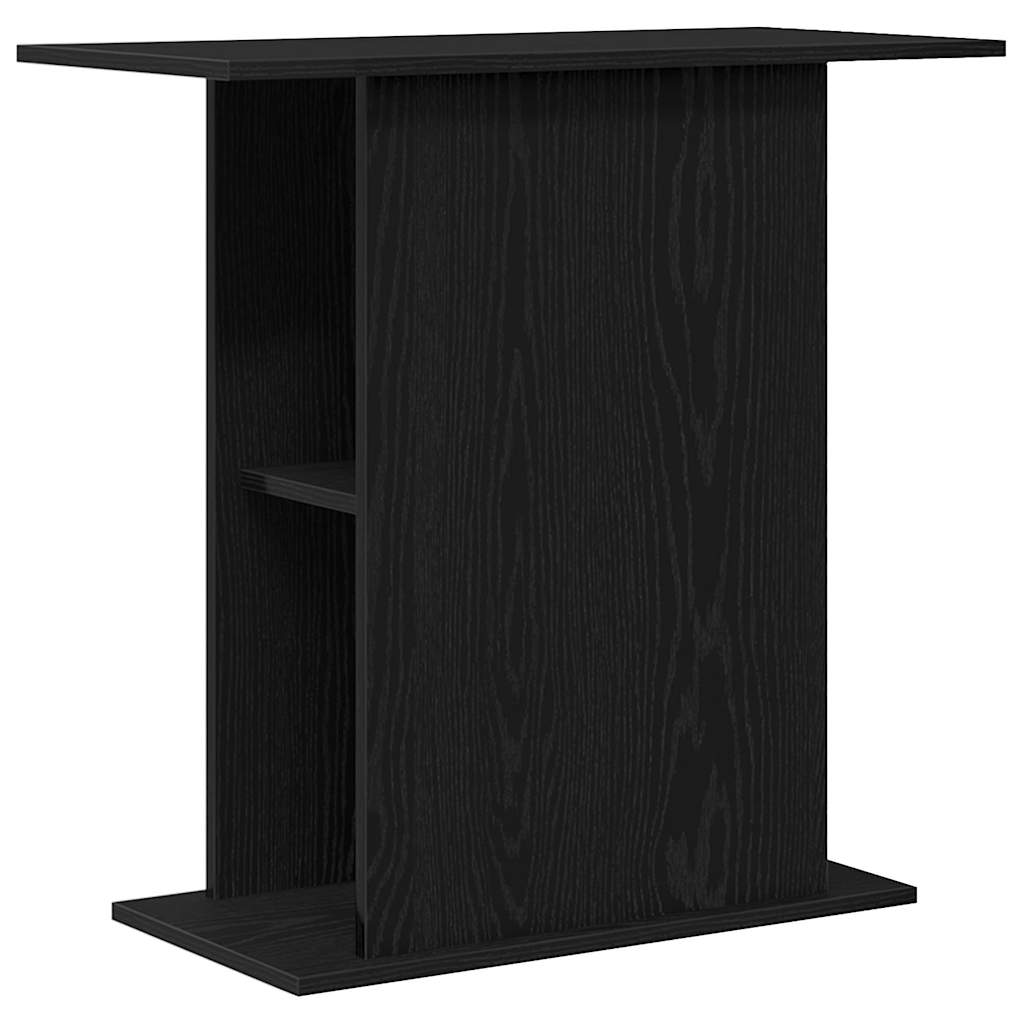 vidaXL Stojan na akvárium černý dub 75x36x72,5 cm, dřevo