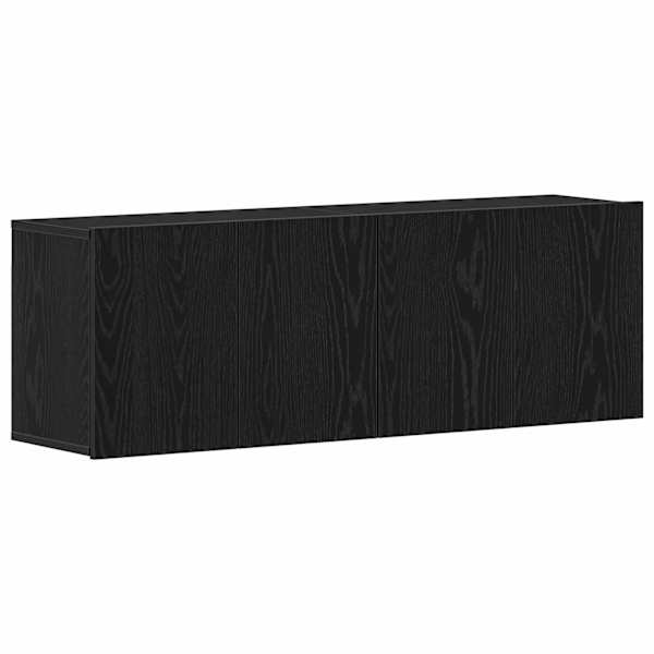 vidaXL telekakapid 2 tk, must tamm, 120 x 30 x 41 cm, t&ouml;&ouml;deldud puit
