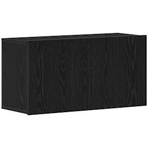 TV stolek černý dub 80 x 30 x 41 cm, dřevo - obrázek 2