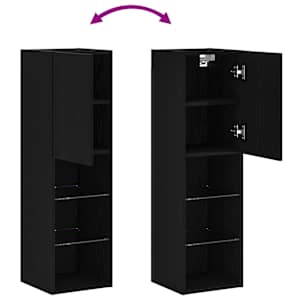 Sestava TV skříněk s LED 2 pcs Černý dub 30,5 x 30 x 102 cm - obrázek 12