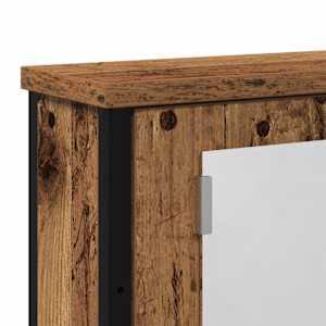 Koupelnová skříňka se zrcadlem old wood 42x12x60 cm kompozit - obrázek 8