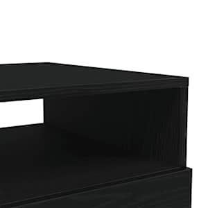 Konferenční stolek vidaXL s LED světly Dub černý 50x49x40 cm - obrázek 10
