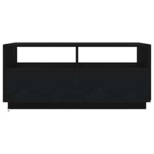 Konferenční stolek vidaXL s LED světly Dub černý 90x49x40 cm - obrázek 6