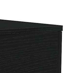 Konferenční stolek vidaXL s LED světly Dub černý 90x50x40 cm - obrázek 10