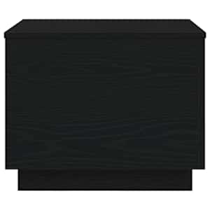 Konferenční stolek vidaXL s LED světly Dub černý 50x50x40 cm - obrázek 7