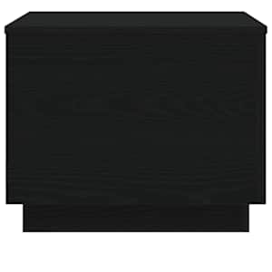 Konferenční stolek vidaXL s LED světly Dub černý 50x50x40 cm - obrázek 8
