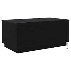 Konferenční stolek vidaXL s LED světly Dub černý 90x50x40 cm - obrázek 9
