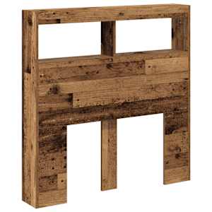 Čelní skříň s LED Staré dřevo 100x17x102 cm - obrázek 6