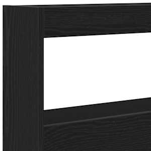 Čelní skříň s LED diodami Dub černý 180x17x102 cm - obrázek 10