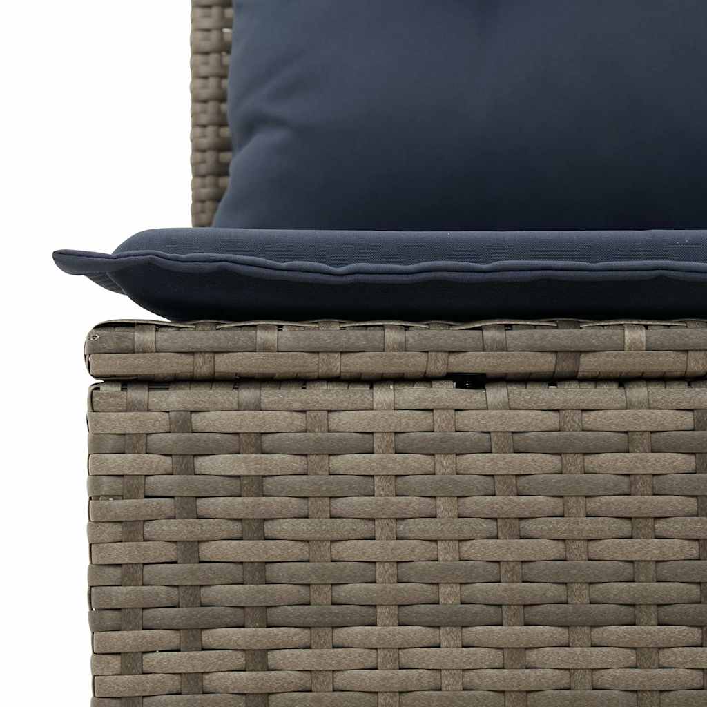 Gartenmöbel Sofa Garnitur Lounge points de vente Sitzgruppe Gartenset Poly Rattan Akazie vidaXL