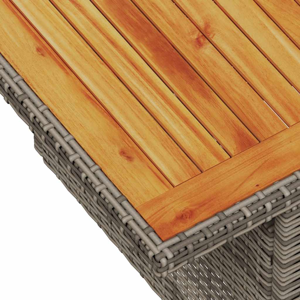 Grå (med opbevaring) / 5x midterdel 2x hjørnedel bord - Billede 13