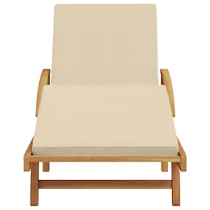 Slunečník Masivní akátové dřevo Béžová - obrázek 4