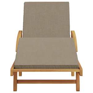 Slunečník 1-osoba Taupe 200 x 67 x 84cm Masivní akáciové dřevo - obrázek 4