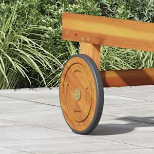 Vesoljski Kolesi s kolesom 2 pcs Rjava 20.5 x 20.5 x 2 cm