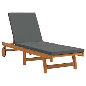 vidaXL Lamamistool Pruun 199 x 63 x 85 cm Tugev akatsiapuu