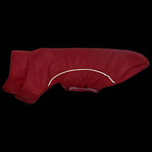 Pláštěnka pro psy s reflexními proužky polyester červená XS - obrázek 7