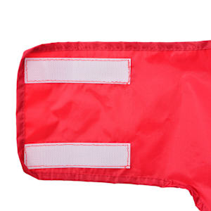 Pláštěnka pro psy s reflexními proužky polyester červená 2XL - obrázek 10