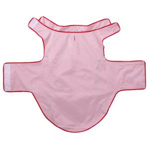 Pláštěnka pro psy s reflexními proužky polyester červená 3XL - obrázek 5