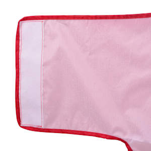 Pláštěnka pro psy s reflexními proužky polyester červená 3XL - obrázek 11