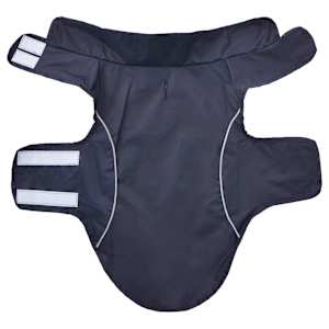 Pláštěnka pro psy s reflexními proužky polyester modrá XXS - obrázek 4