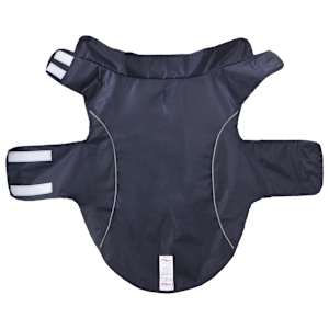 Pláštěnka pro psy s reflexními proužky polyester modrá L - obrázek 4