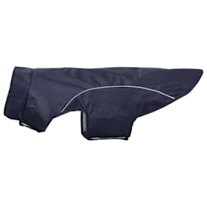 Pláštěnka pro psy s reflexními proužky polyester modrá XL - obrázek 6